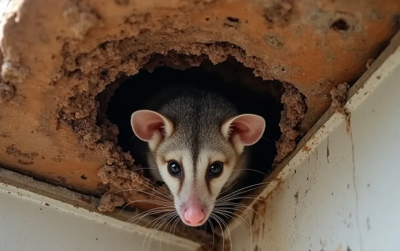 Professional Under Deck Possum Removal Assessment Services Glass House Mountains